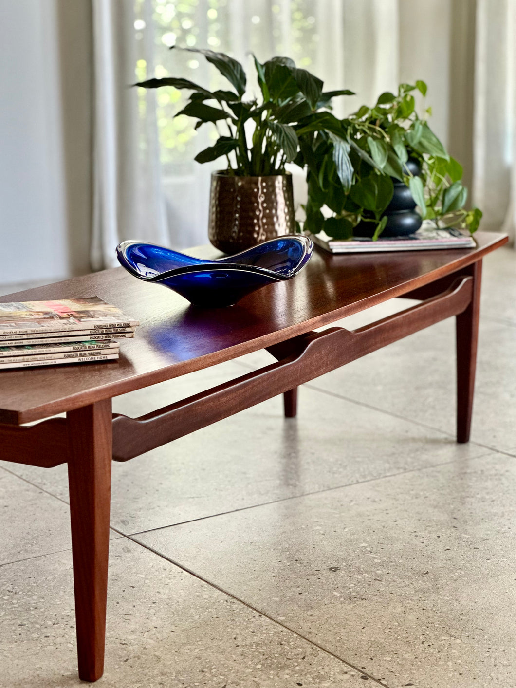 MCM Mahogany Coffee Table