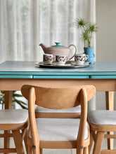 Load image into Gallery viewer, Retro Kitchen Table with a Set of Four Chairs
