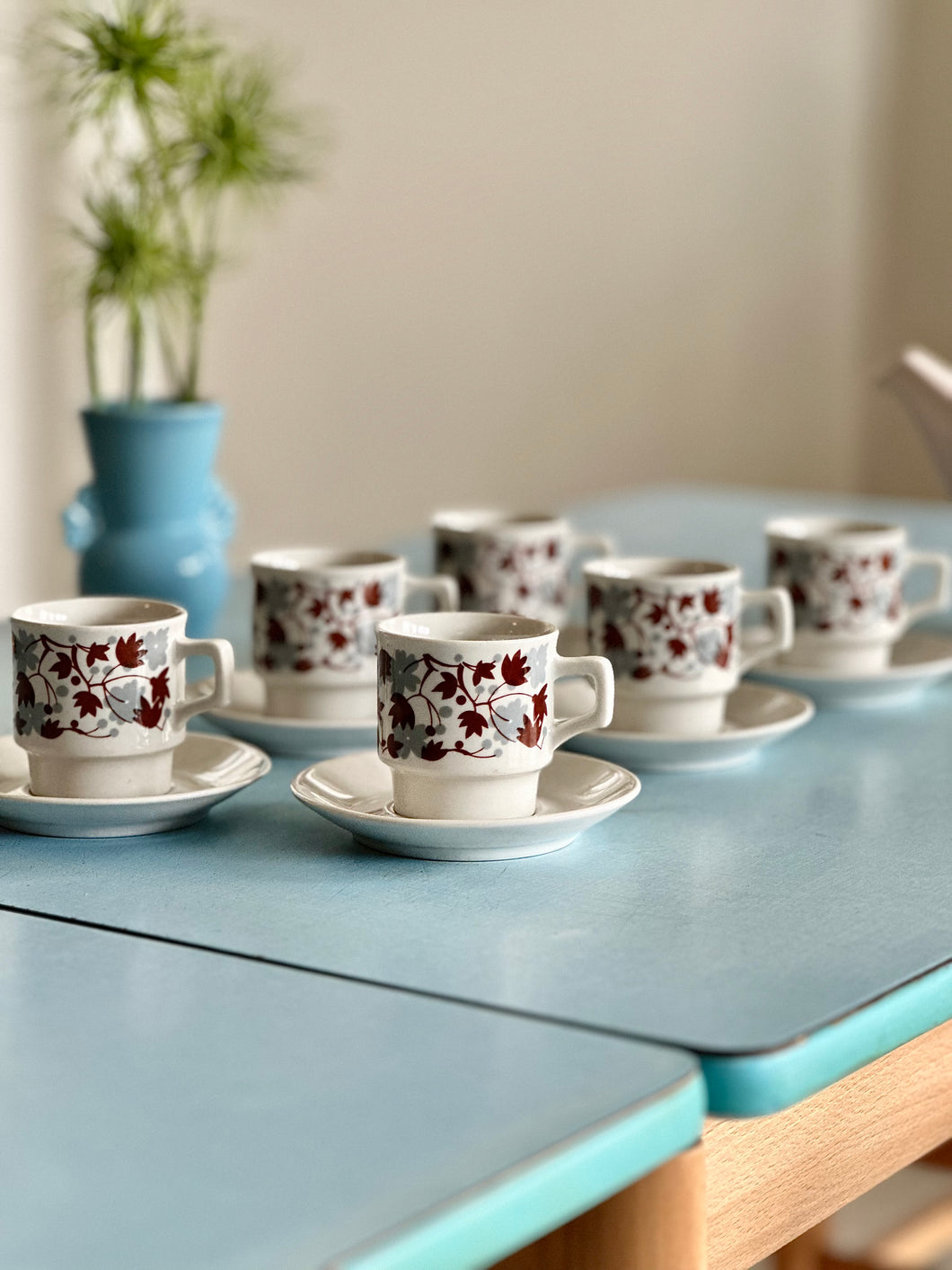 Set of Six Espresso Cups