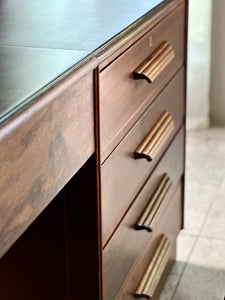 Vintage Dual-Purpose Desk / Dresser with Stool — by Stebarn Product (Reg. Trade Mark)