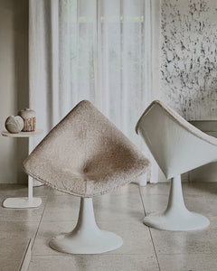 Mid-Century Modern Diamond-Shape Chairs