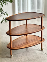 Load image into Gallery viewer, Three Tier MCM Drinks Cart
