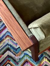 Load image into Gallery viewer, Pair of &quot;Lubis&quot; Armchairs in Olive Green
