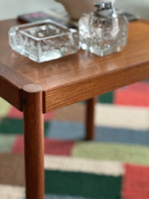 Load image into Gallery viewer, Danish Teak Side Table, O.H. maker’s mark, Denmark, 1977
