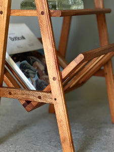 Retro Magazine Rack | Side Table