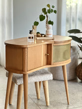 Load image into Gallery viewer, Reimagined Petite Retro Dresser with Stool
