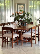 Load image into Gallery viewer, Round Extendable Solid Kiaat Table by Artecasa Furniture

