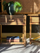 Load image into Gallery viewer, Bamboo and Rattan Pedestal

