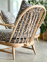 Load image into Gallery viewer, Pair Lubis Spindle Back Arm Chairs
