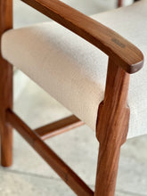 Load image into Gallery viewer, Set of 8 Solid Kiaat Dining Chairs by Artecasa Furniture
