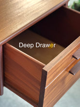 Load image into Gallery viewer, Scandinavian-Style Dresser | Vanity &amp; Stool
