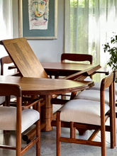 Load image into Gallery viewer, Round Extendable Solid Kiaat Table by Artecasa Furniture
