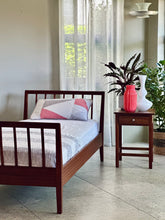 Load image into Gallery viewer, Mid-Century Single Bed / Daybed in Solid Sapele Mahogany — c.1960s
