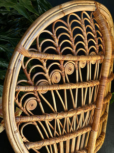 Iconic Cane Peacock Chair