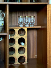 Load image into Gallery viewer, Vintage Bar Counter with Three Stools
