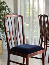 Load image into Gallery viewer, Elegant Spindle-Back Dining Chairs | Set of Six
