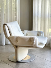 Load image into Gallery viewer, Post-Modern Leather Swivel Chair | Credited to Artifort
