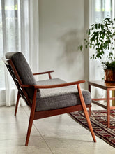 Load image into Gallery viewer, Mahogany Framed Couch

