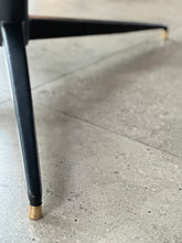 Load image into Gallery viewer, Classic DS Vorster Round Dining Table with Solid Steel Base &amp; Brass Capped Feet
