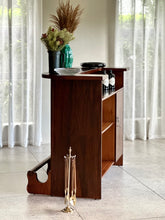 Load image into Gallery viewer, Vintage Bar Counter with Three Stools

