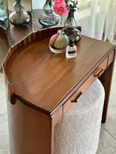 Load image into Gallery viewer, “Gomme” Demi-Lune Dresser with Hertex Haus Stool
