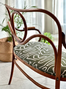 Vintage Bentwood Bench - Thonet Style