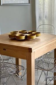 Folding Oak Dining Table