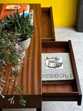Load image into Gallery viewer, Mid-Century Media Table | Entrance Console
