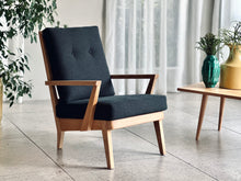 Load image into Gallery viewer, Oak Framed Occasional Armchair
