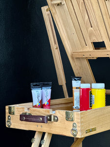 French-Style Box Foldable Easel