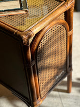 Load image into Gallery viewer, Quaint Bamboo &amp; Rattan Side Cabinet
