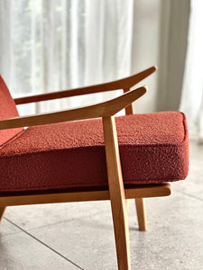 Beechwood Armchair in Paprika