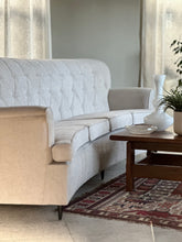 Load image into Gallery viewer, Curved Upholstered Couch
