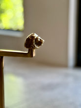 Load image into Gallery viewer, Vintage, Solid Brass Trestle Bases
