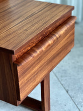Load image into Gallery viewer, Kiaat Headboard &amp; Attached Pedestals
