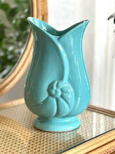 Load image into Gallery viewer, Large Turquoise Ceramic Vase - BEP | Lucia

