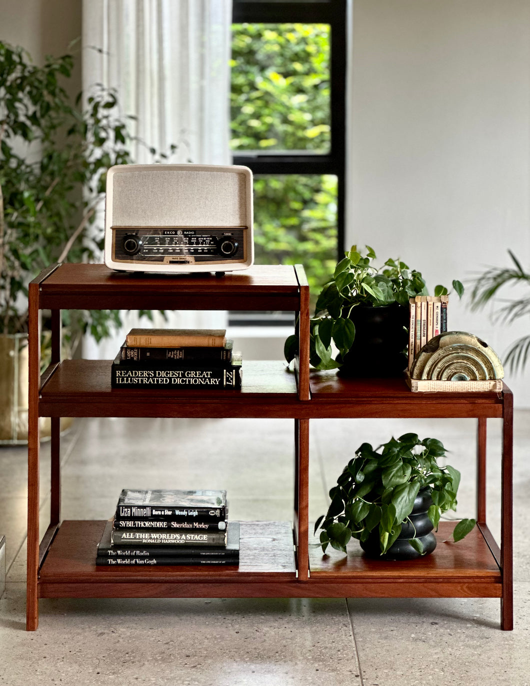 Tiered Media Cabinet / Shelf