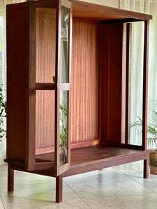 Unique Storage Cabinet / Wardrobe - Solid Mahogany