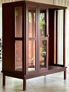 Unique Storage Cabinet / Wardrobe - Solid Mahogany