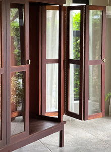 Unique Storage Cabinet / Wardrobe - Solid Mahogany
