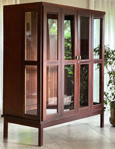Unique Storage Cabinet / Wardrobe - Solid Mahogany