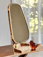Load image into Gallery viewer, Solid Brass Framed Tabletop | Vanity Mirror
