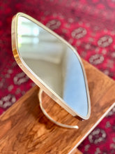 Load image into Gallery viewer, Solid Brass Framed Tabletop | Vanity Mirror
