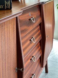 Retro Angled Sideboard