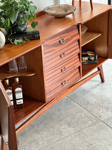 Retro Angled Sideboard