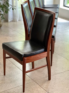 Set of Six Danish-Style Dining Chairs