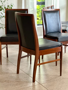 Set of Six Danish-Style Dining Chairs