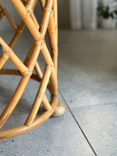 Load image into Gallery viewer, Chippendale Style Cane and Glass Dining Table
