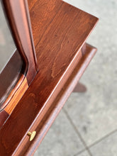 Load image into Gallery viewer, Retro Display Cabinet - Solid Mahogany Wood
