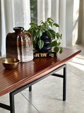 Load image into Gallery viewer, MCM Coffee Table &amp; Steel Base
